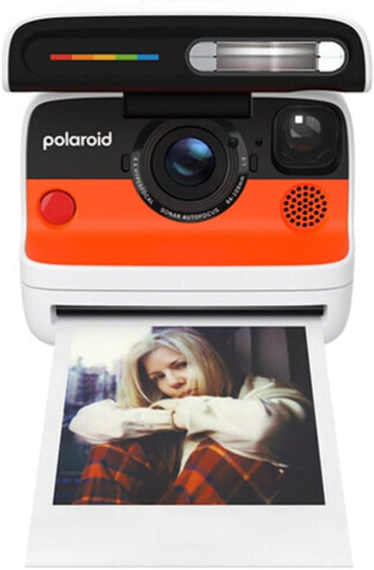 Polaroid Flip Instant Camera with Sonar Autofocus and Retro Design (White)