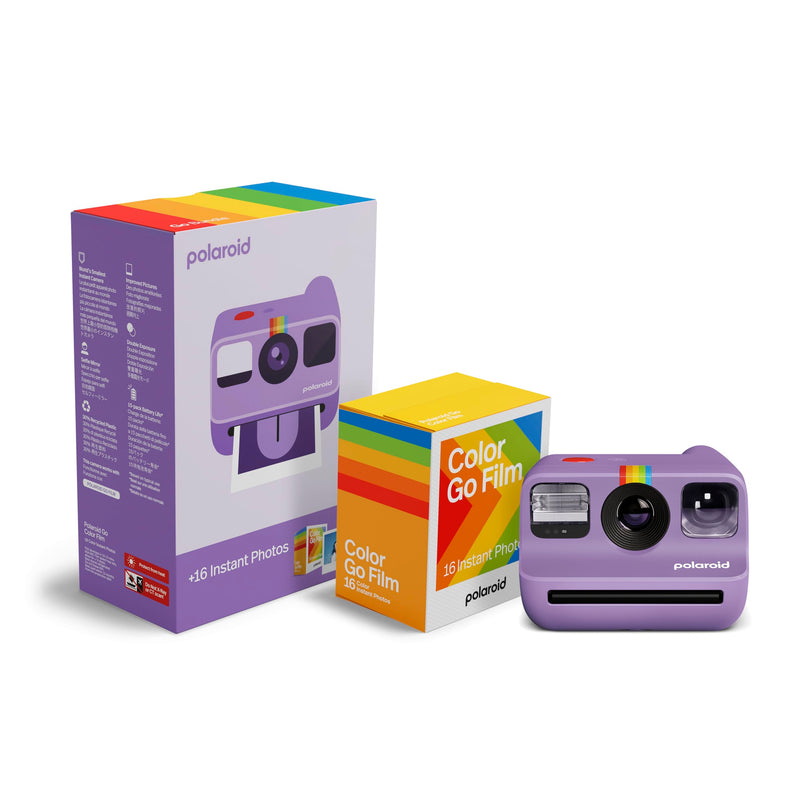 Polaroid - Go Gen 2 Purple + Color Film Bundle (16 Photos) (6566