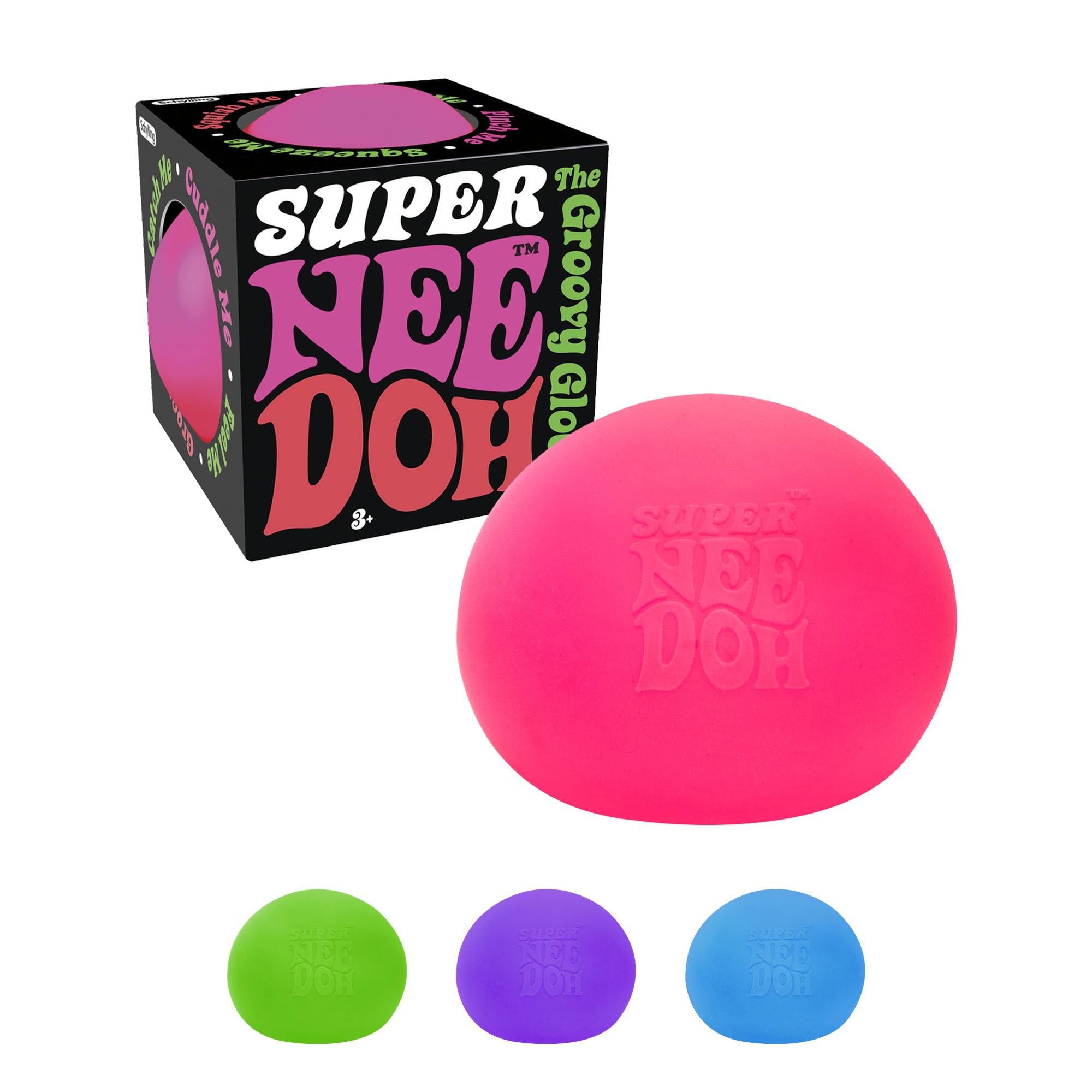 Schylling SC-SPND Super Nee Doh, diverse ontwerpen en kleuren