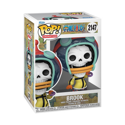 Funko Pop! Animation: One Piece 1- Brook - (Egg)- Vinyl-Sammelfigur - Geschenkidee - Offizielle Handelswaren - Spielzeug Für Kinder und Erwachsene - Anime Fans - Modellfigur Für Sammler