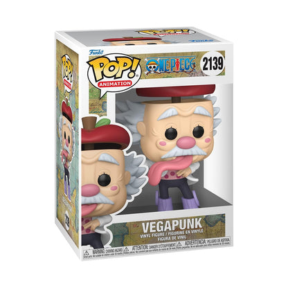 Funko Pop! Animation: One Piece 1- Dr Dr. Vegapunk- Vinyl-Sammelfigur - Geschenkidee - Offizielle Handelswaren - Spielzeug Für Kinder und Erwachsene - Anime Fans - Modellfigur Für Sammler