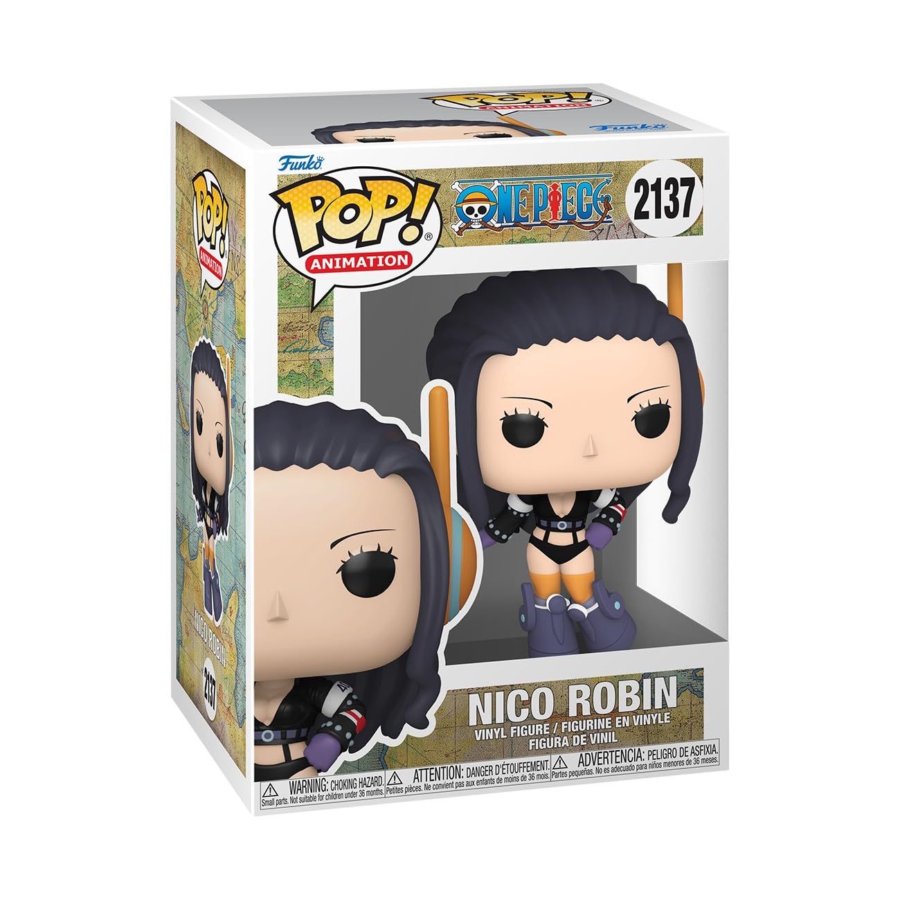Funko One Piece Nico Robin Pop! n°2137 Indifférent Pop! Standard polychlorure de Vinyle