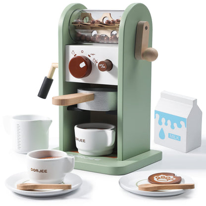 Houten Koffiezetapparaat 14dlg