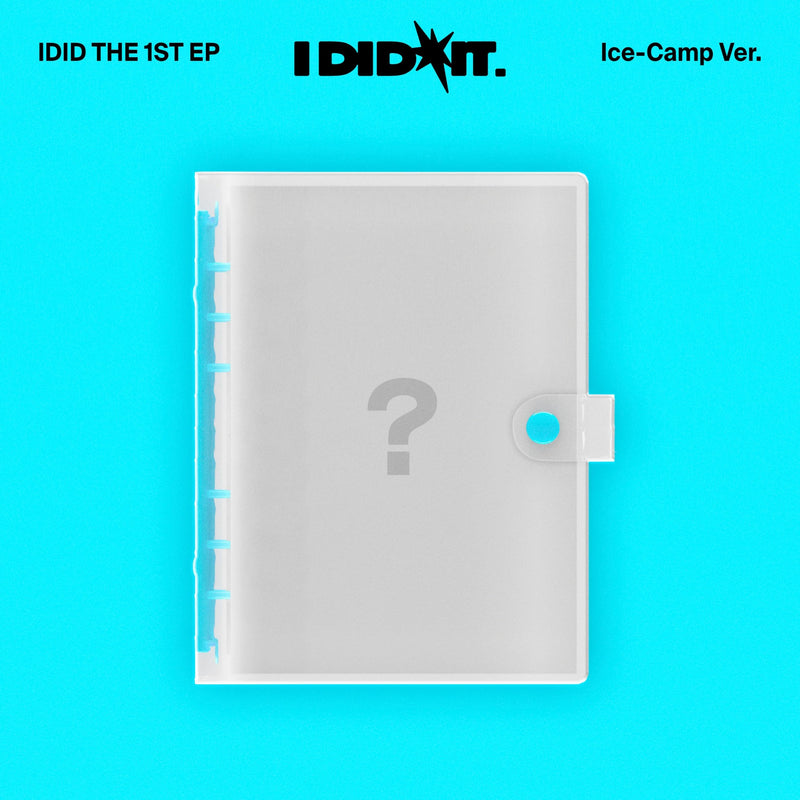 I Did It - Ice-Camp Version - incl. Diary, 88pg Diary Photobook, Clear Sticker, Twinkle Sticker, PVC Air Keyring, ID Photo Sticker Set, ID Photo Seal Sticker Set + 2 Photocards