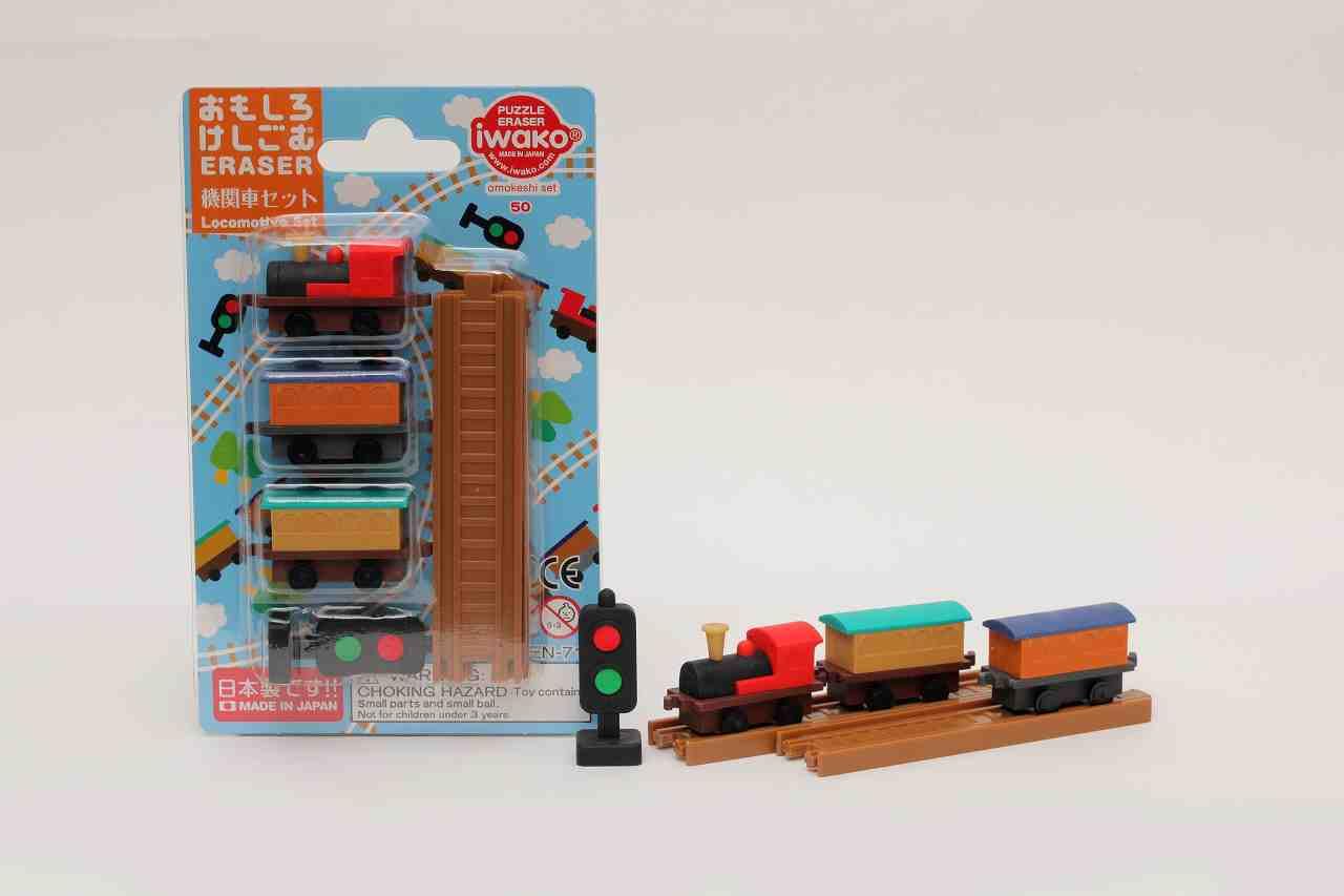 Iwako Unchi Puzzle - Themed Eraser Blister Card