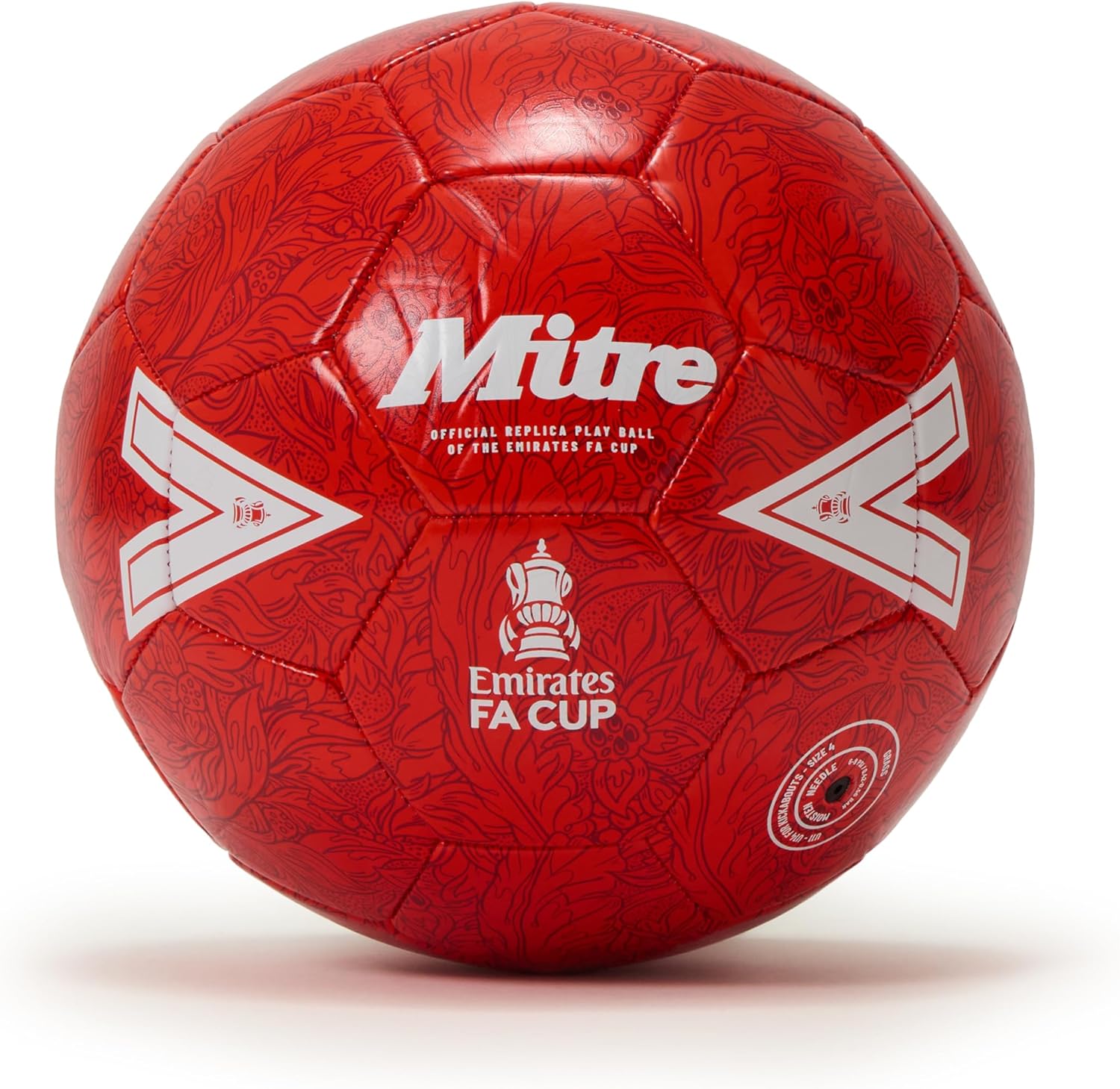 Mitre FA Cup Gift Set 25/26 (Red/White, 4)