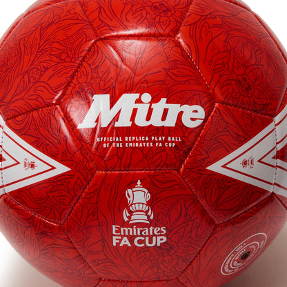 Mitre FA Cup Gift Set 25/26 (Red/White, 4)