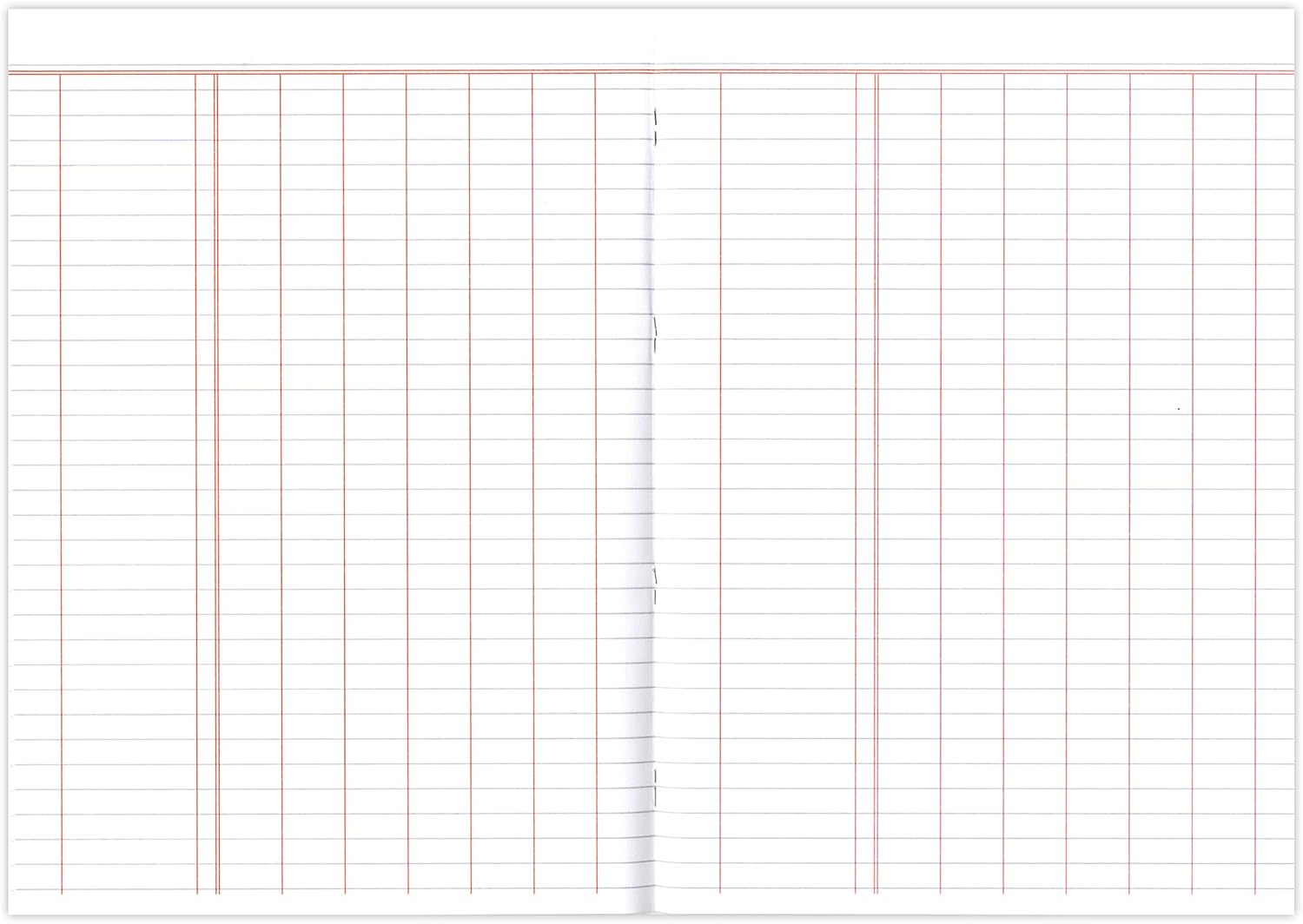 Silvine A4 Book Keeping Analysis, 32 Pages Printed 'Analysis' 7 Columns - Ref SJA4A-P