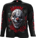 Spiral - HAPPY HORROWEEN (Unisex Black Long Sleeve T-Shirts) Large