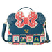 Loungefly Disney Mickey and Minnie Holiday Crossbody Bag