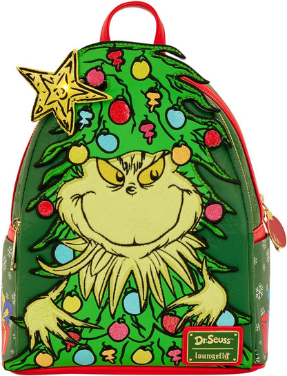 Dr. Seuss By Loungefly Mini Backpack Grinch Holiday