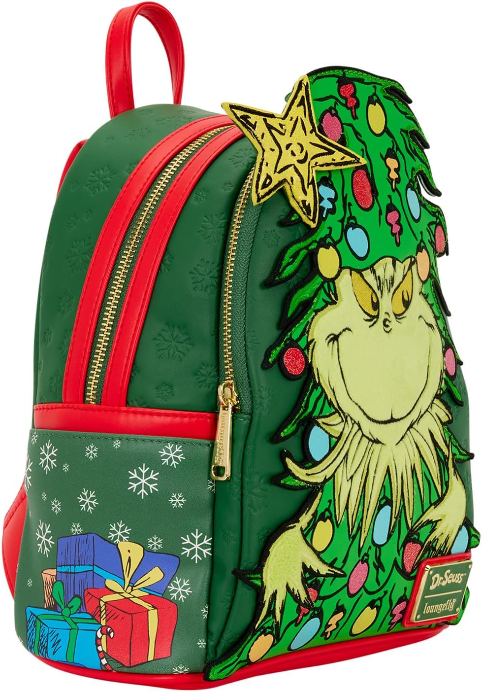 Dr. Seuss By Loungefly Mini Backpack Grinch Holiday