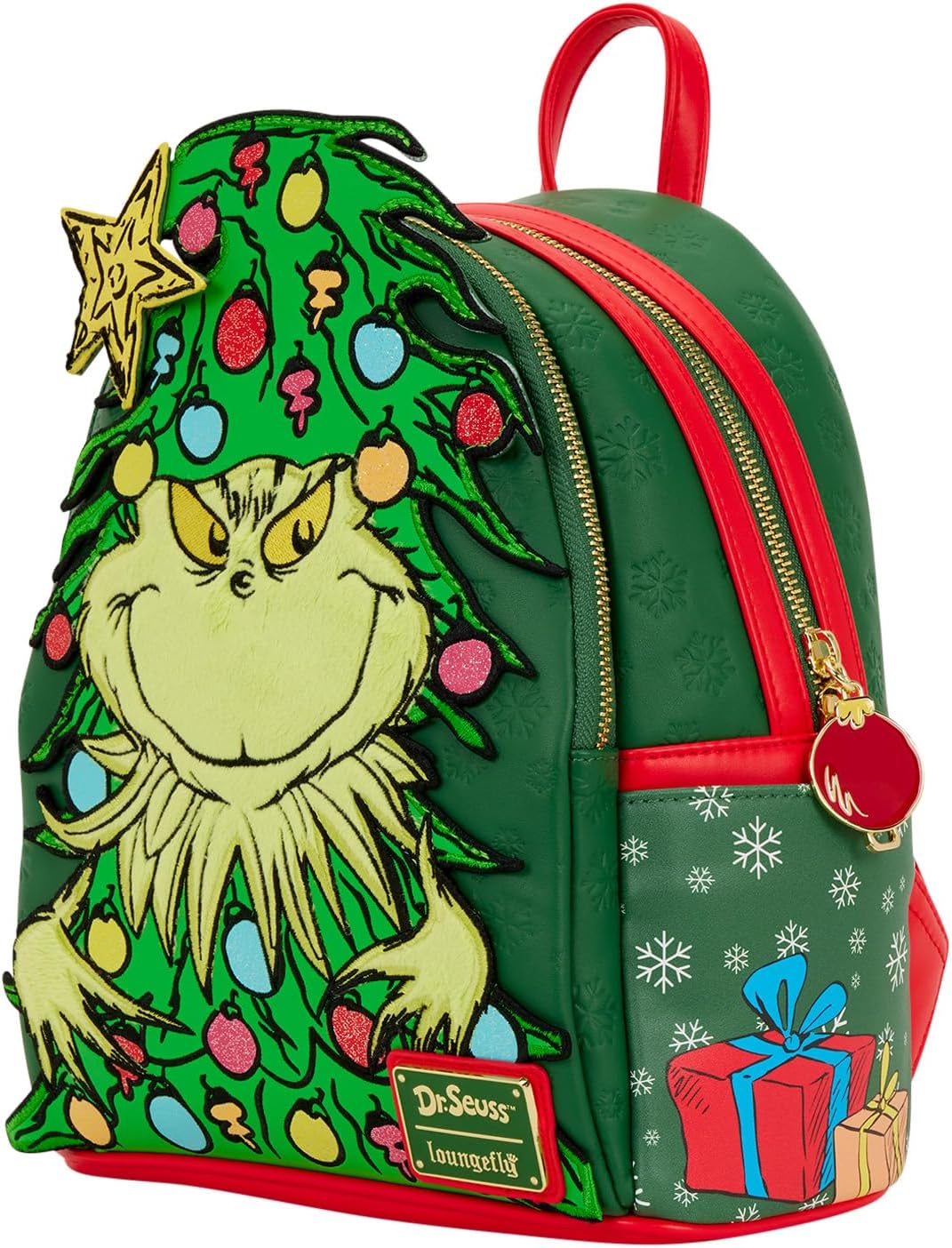 Dr. Seuss By Loungefly Mini Backpack Grinch Holiday
