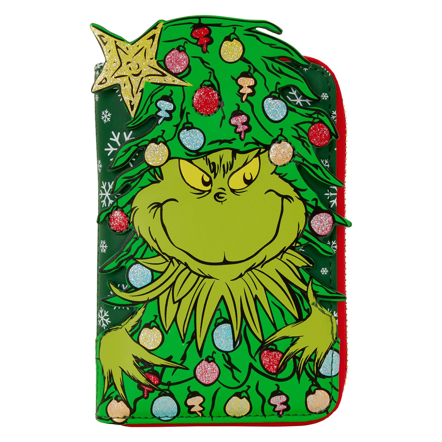 Dr. Seuss By Loungefly Wallet Grinch Holiday