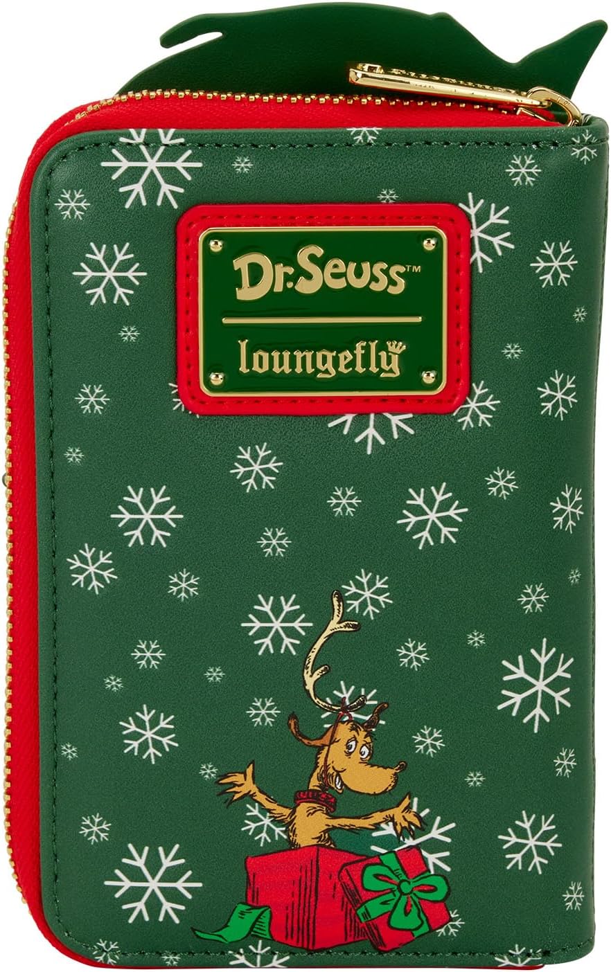 Dr. Seuss By Loungefly Wallet Grinch Holiday