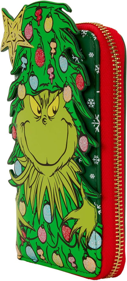 Dr. Seuss By Loungefly Wallet Grinch Holiday