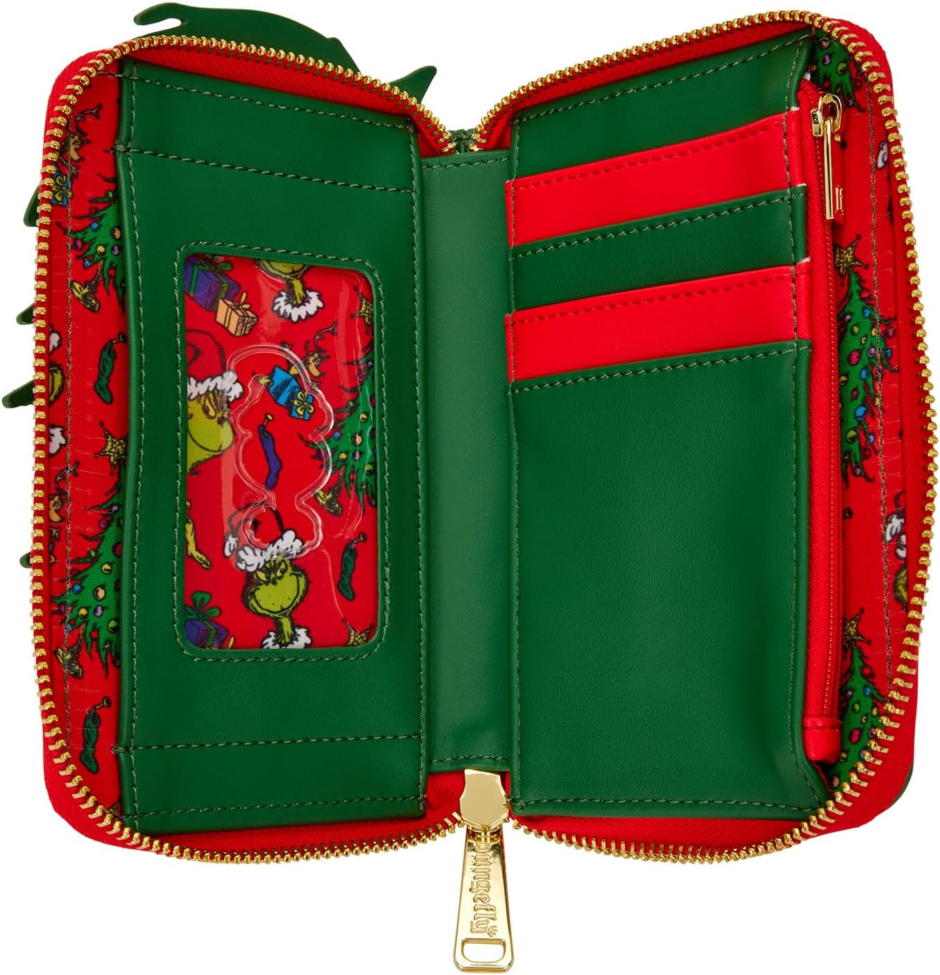 Dr. Seuss By Loungefly Wallet Grinch Holiday