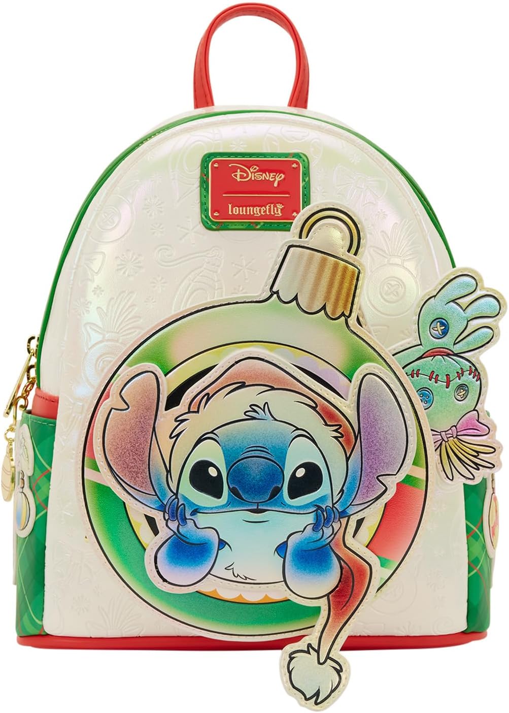 Disney By Loungefly Mini Backpack Lilo And Stitch Holiday