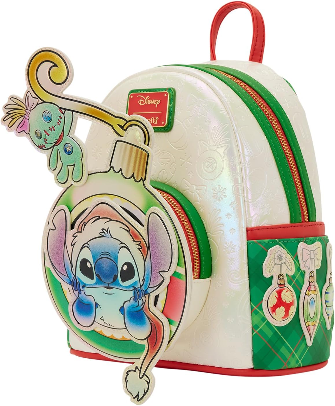 Disney By Loungefly Mini Backpack Lilo And Stitch Holiday