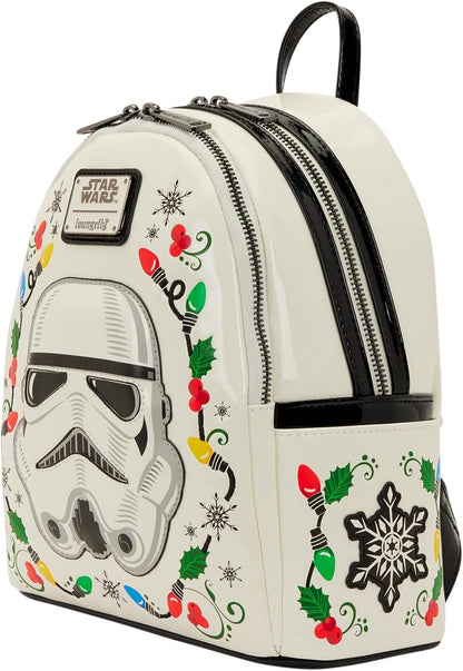 Loungefly Star Wars Stormtrooper Holiday Mini Backpack
