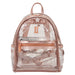 Loungefly Clear Floral Mini Backpack