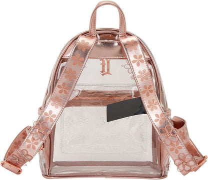 Loungefly Clear Floral Mini Backpack