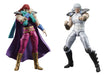 ディーアイジー(DIG) DIGACTION Faust of The North Star Judah & Ray (Graues Haar) Set, Gesamthöhe ca.3,1 Zoll (80 mm), nicht kalk, PVC, vorgemalte Actionfigur
