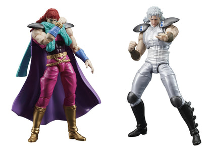 ディーアイジー(DIG) DIGACTION Faust of The North Star Judah & Ray (Graues Haar) Set, Gesamthöhe ca.3,1 Zoll (80 mm), nicht kalk, PVC, vorgemalte Actionfigur