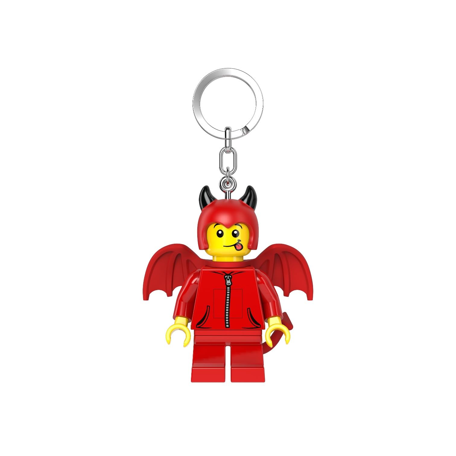 LEGO Minifigures Portachiavi Light - Carino Litte Devil - Figura alta 7,6 cm (KE215H