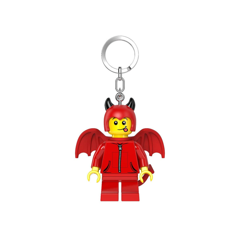 LEGO Minifigures Portachiavi Light - Carino Litte Devil - Figura alta 7,6 cm (KE215H