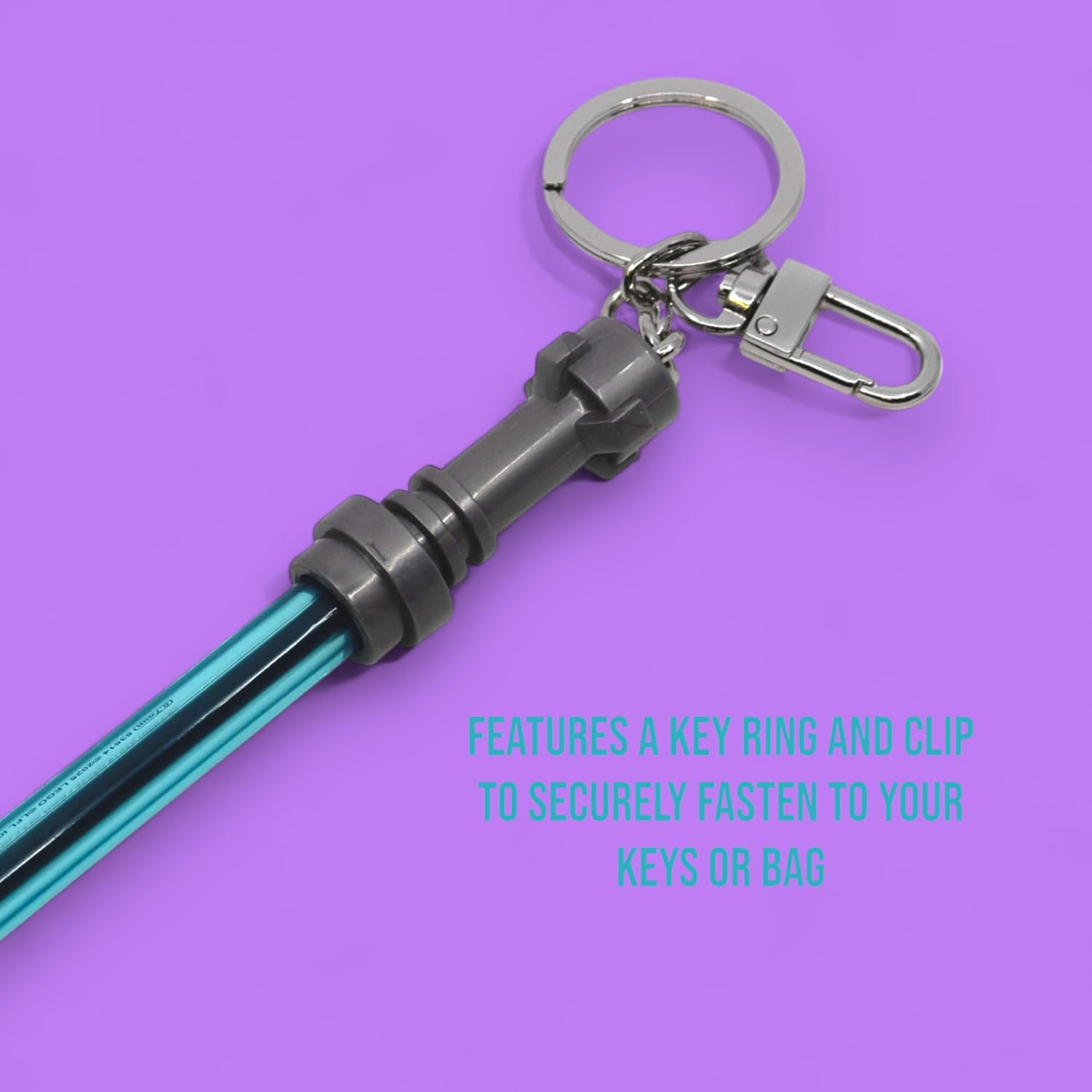 IQ LEGO Star Wars Lightsaber Gel Pen with Clip - Azur (53514