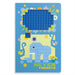 LEGO Stationery Reclaim & Recycle Dotted Notebook with Gel Pen - Elephant