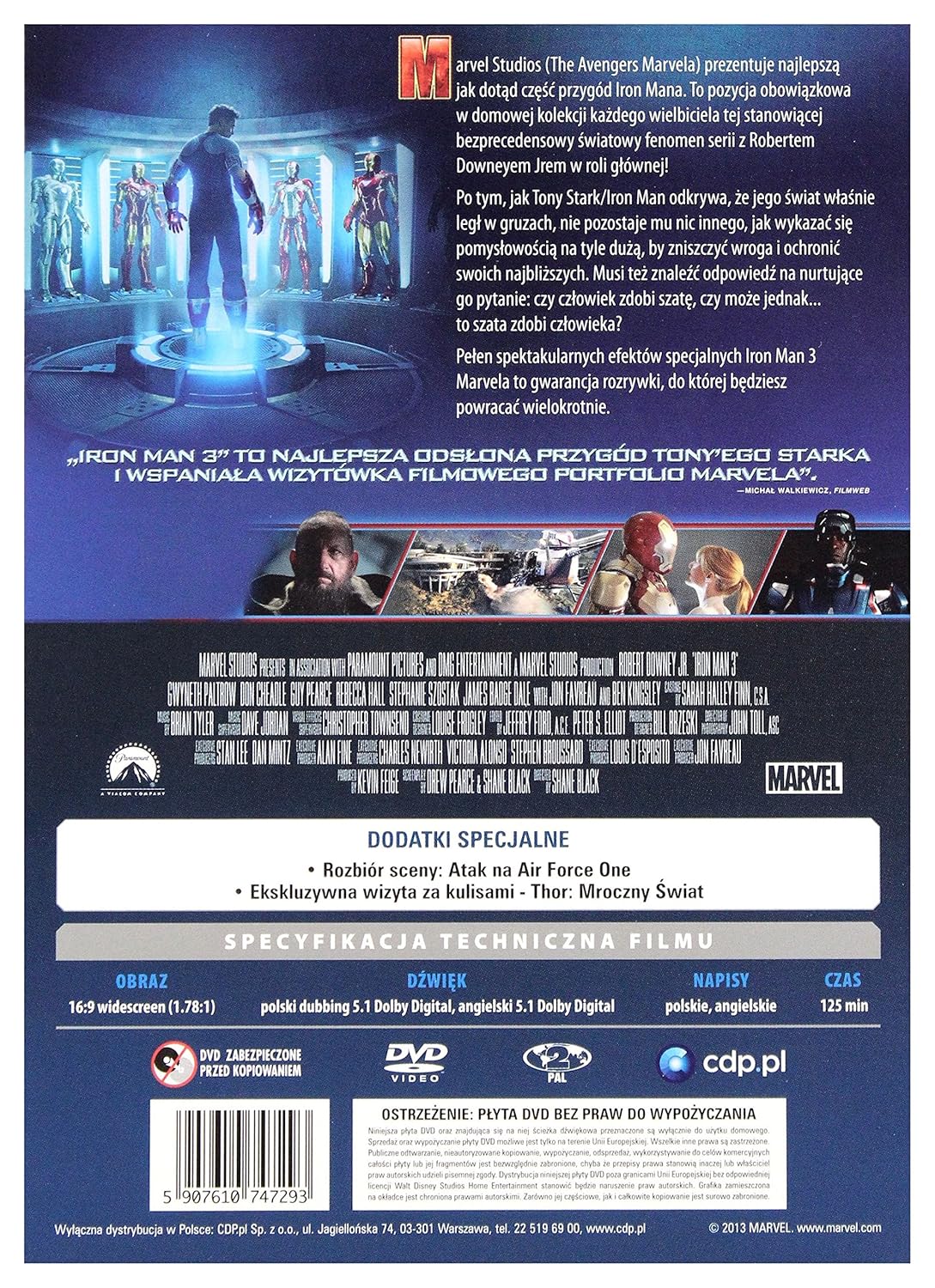 Iron Man 3   (IMPORT) (Keine deutsche Version