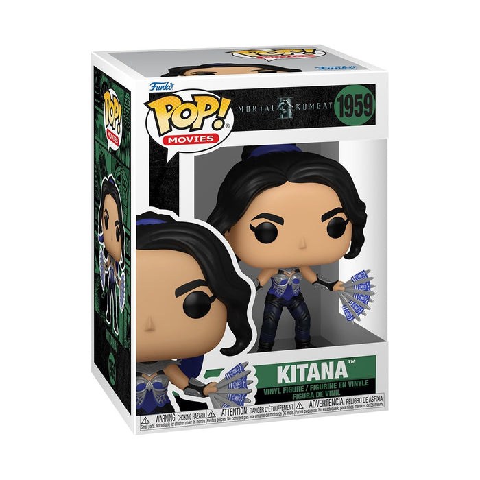 Funko Pop! Movies: Mortal Kombat - (2025) - Kitana - Mortal Kombat 2 (2025) - Collectable Vinyl Figure - Gift Idea - Official Merchandise - Toys for Kids & Adults - Video Games Fans