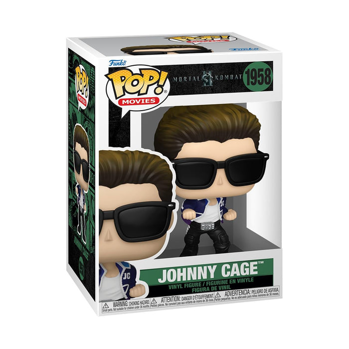 Funko Pop! Movies: Mortal Kombat - (2025) - Johnny Cage - Mortal Kombat 2 (2025) - Collectable Vinyl Figure - Gift Idea - Official Merchandise - Toys for Kids & Adults - Video Games Fans