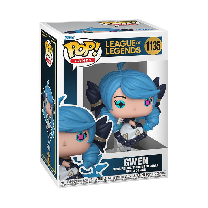 Funko Pop! Games: LOL - Gwen - League of Legends - Vinyl-Sammelfigur - Geschenkidee - Offizielle Handelswaren - Spielzeug Für Kinder und Erwachsene - Video Games Fans - Modellfigur Für Sammler