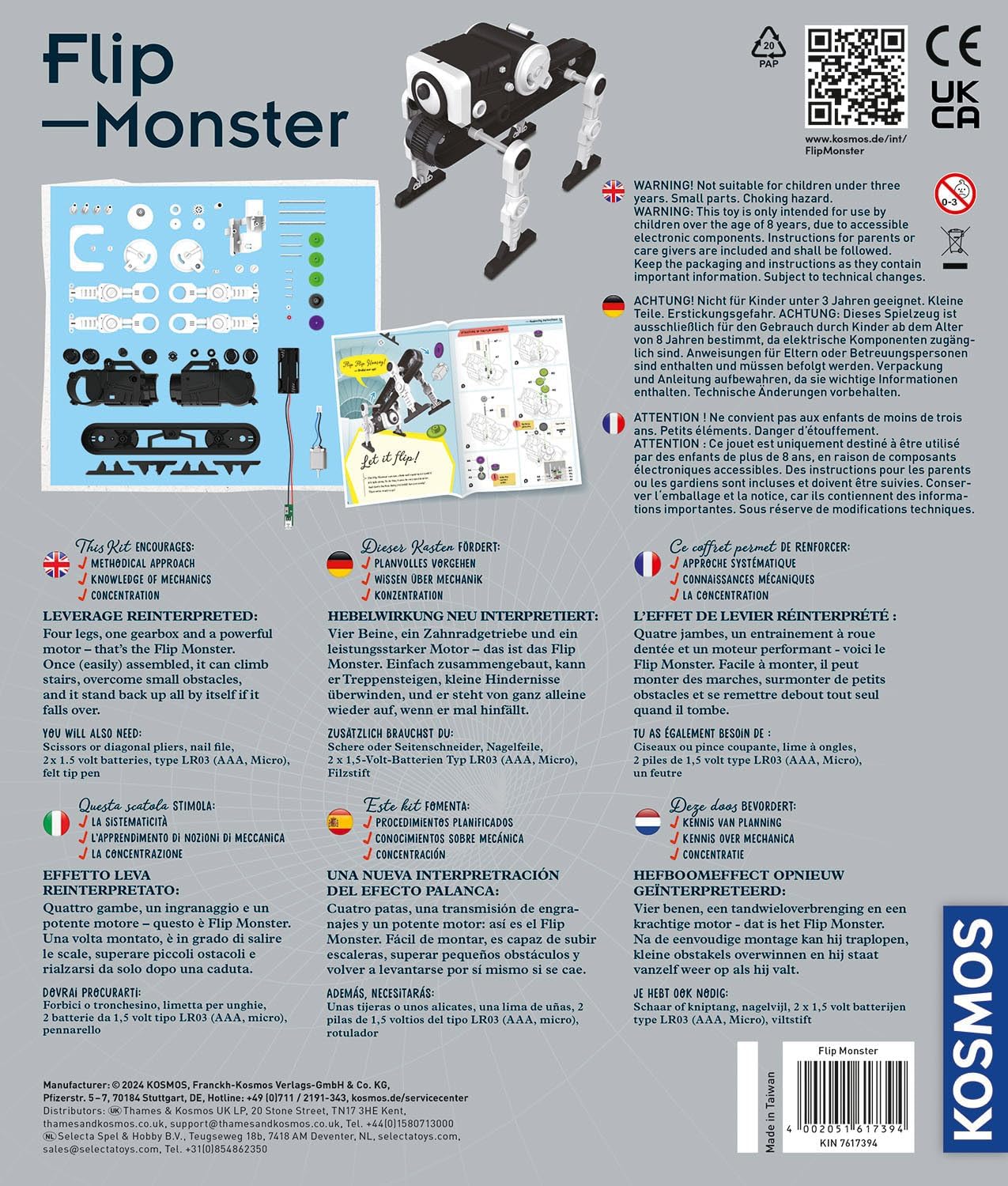 Selecta - Kosmos Flip Monster Speelset