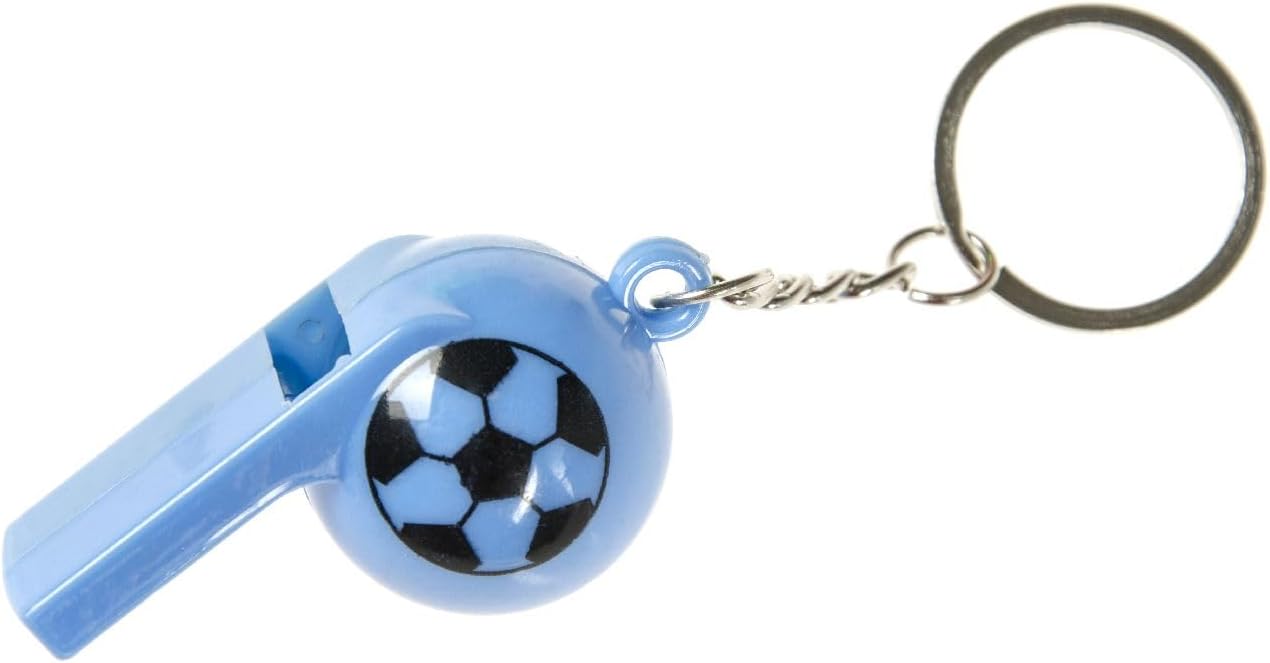 Voetbalfluitje aan Sleutelhanger