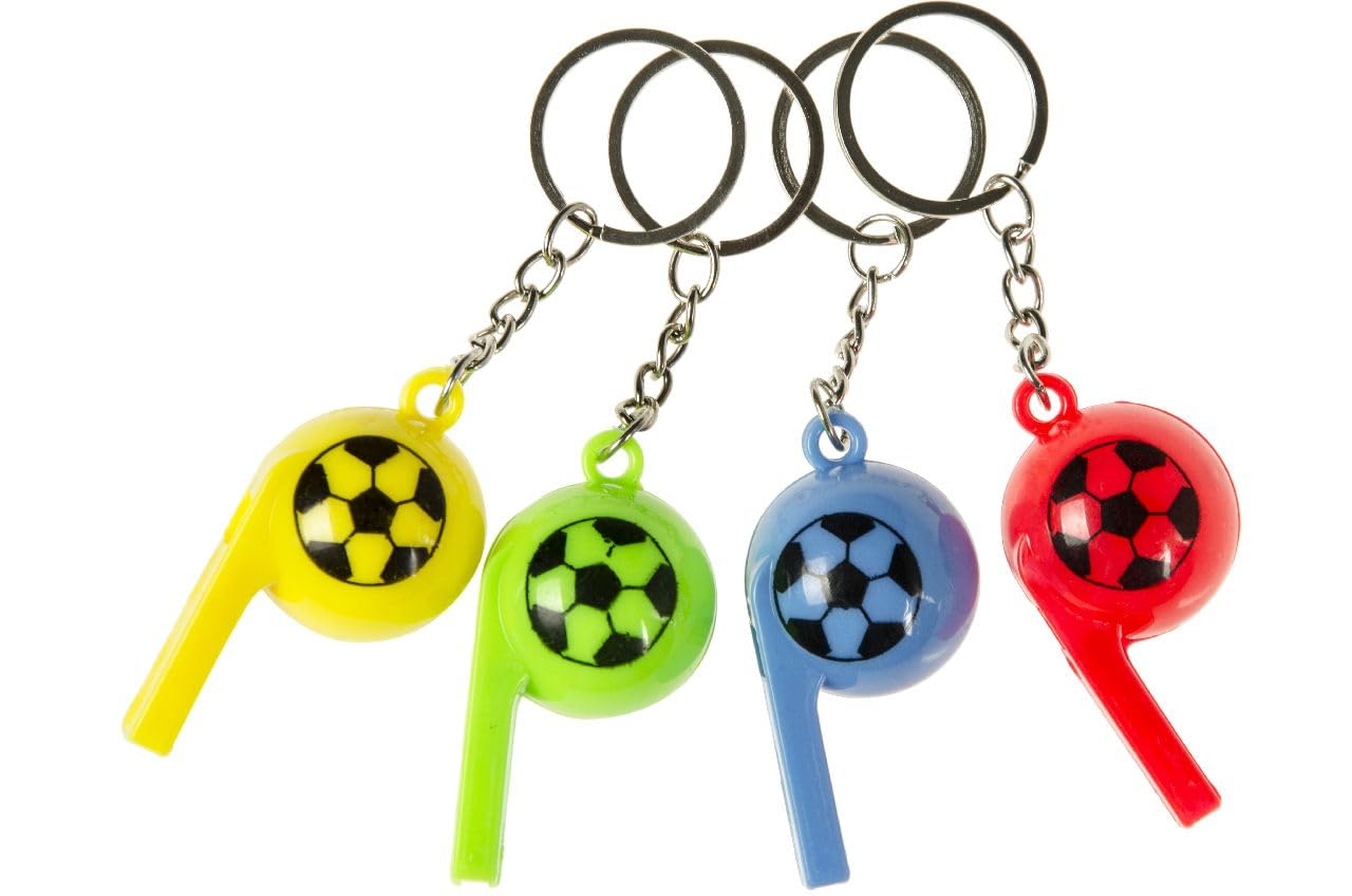Voetbalfluitje aan Sleutelhanger