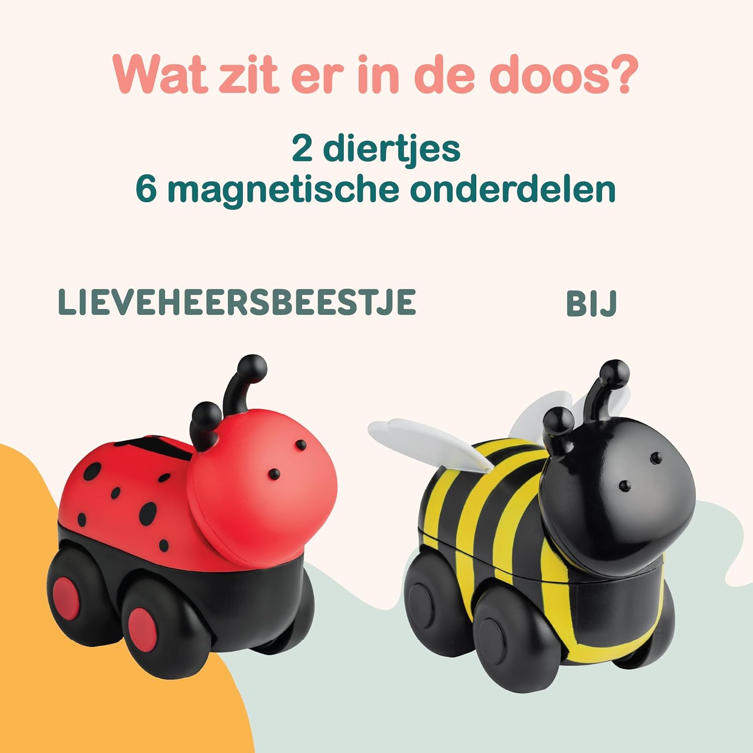 Clics - Magimals Wheely Insects Box - 6dlg.