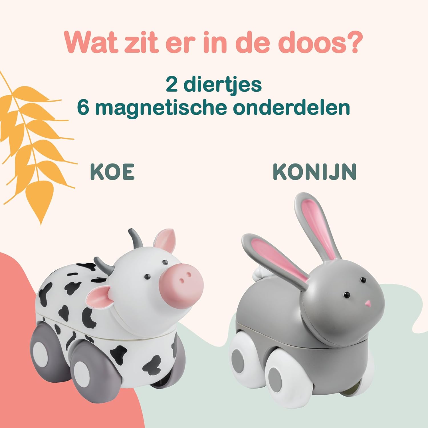 Clics - Magimals Wheely Farm Box - 6dlg.