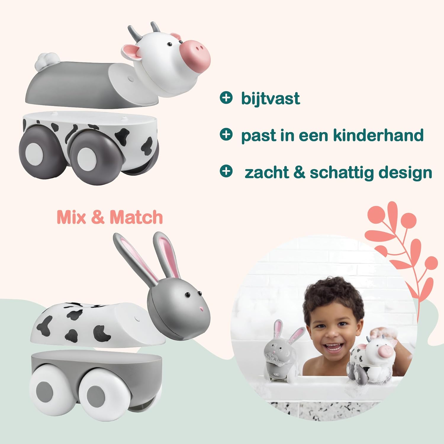 Clics - Magimals Wheely Farm Box - 6dlg.