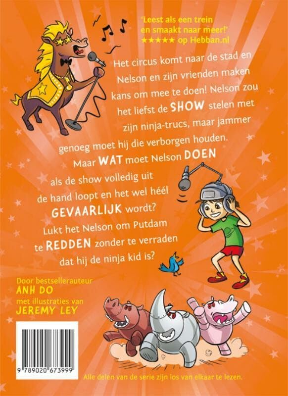 Uitgeverij Kluitman - Ninja Kid 4 - Ninja steelt de show