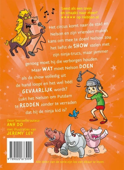 Uitgeverij Kluitman - Ninja Kid 4 - Ninja steelt de show