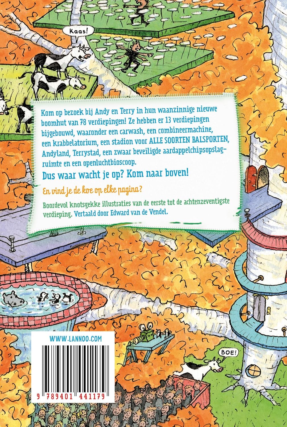 Centraal Boekhuis - De waanzinnige boomhut van 78 verdiepingen
