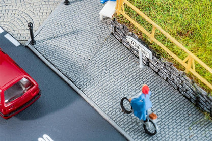 Faller 170318 - Premium Road Film Paved Pavement - Track Width H0