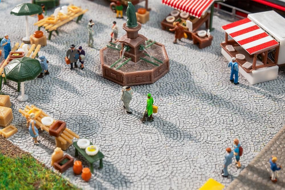 Faller - 1/160 Premium Wegdekfolie Romeinse Kasseien