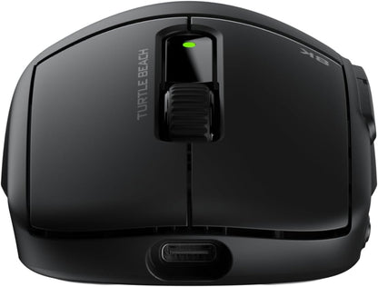 Turtle Beach Burst II Pro Black Wireless Esports Gaming Mouse - 8K polling, 57g Ultra Lightweight, 150-hour battery, Optical Switches, Symmetrical, 30K DPI Optical Sensor, 8 programmable inputs