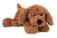 Teddy Hermann 91974 Floppy Dog 28 cm Brown 28 cm, Hund braun