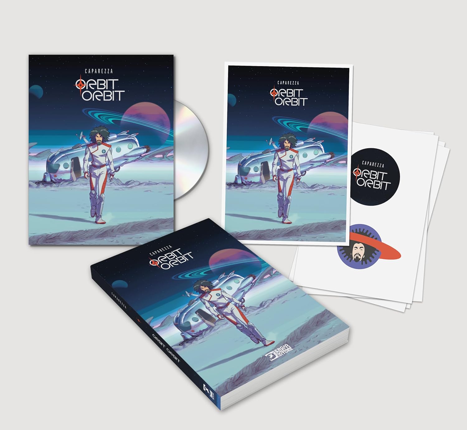 Orbit Orbit SPACE CD BOX (CD + COMIC BOOK + HEAVY WEIGHT ARTCARD + STICKERS